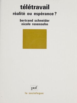 cover image of Télétravail